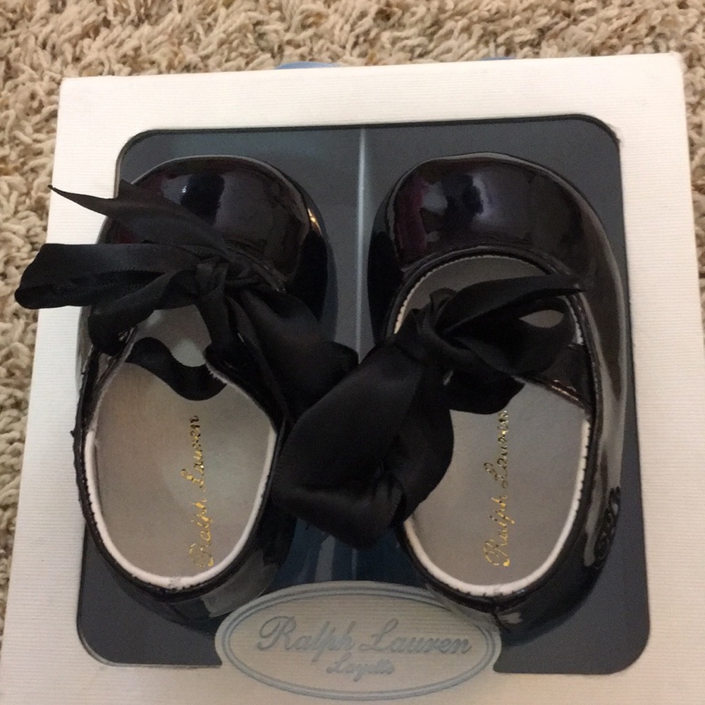 Ralph Lauren Briley Pattened Leather slipper
